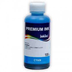 Чернила для Brother InkTec B1100-100MC Cyan (Голубой) 100 ml