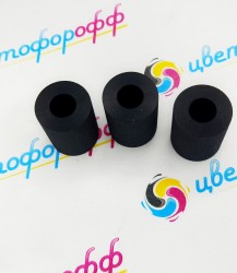 Резина ролика захвата бумаги (1 штука!) (2NG94120/2F906230) Kyocera FS-1028/1128/1035/1100/1300/1120/1320 EcoSYS-P2035/M2035/M3540 (резиновые) ЧЕРНАЯ РЕЗИНКА