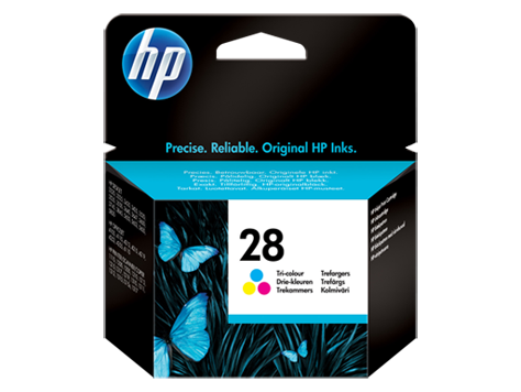 Картридж струйный оригинальный "Hewlett-Packard" №28 Color (C8728AE) DeskJet-3320/3420/3620/3740/5650 OfficeJet-4110/4215/4255 PSC-1215/1315
