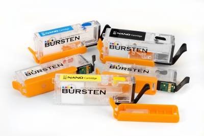 Перезаправляемые "NANO" 2 картриджи для Canon Pixma-iP7240 MG-5440/5540/5640/6640/7140 MX924 iX6840 (PGI-450Black / CLI-451Bk/C/M/Y) x5шт с авто-чипами "Bursten"